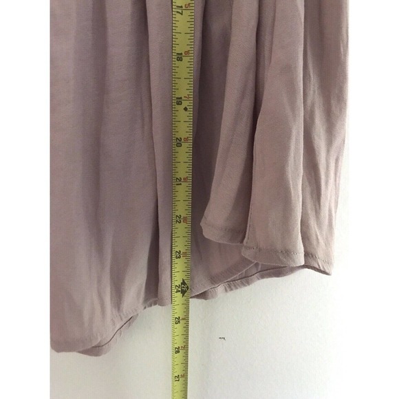 Free People | Feel Free Woven Yoke Hardware Top Womens Size S Purple - Picture 7 of 10